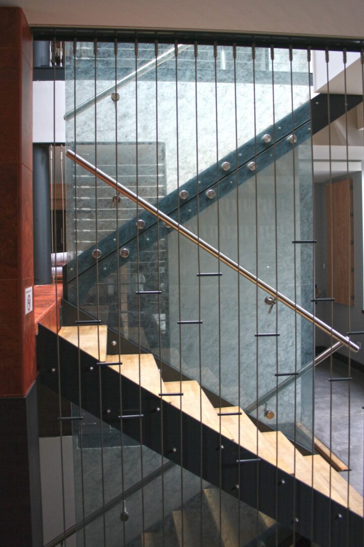Vue escalier du cabinet A2Mel