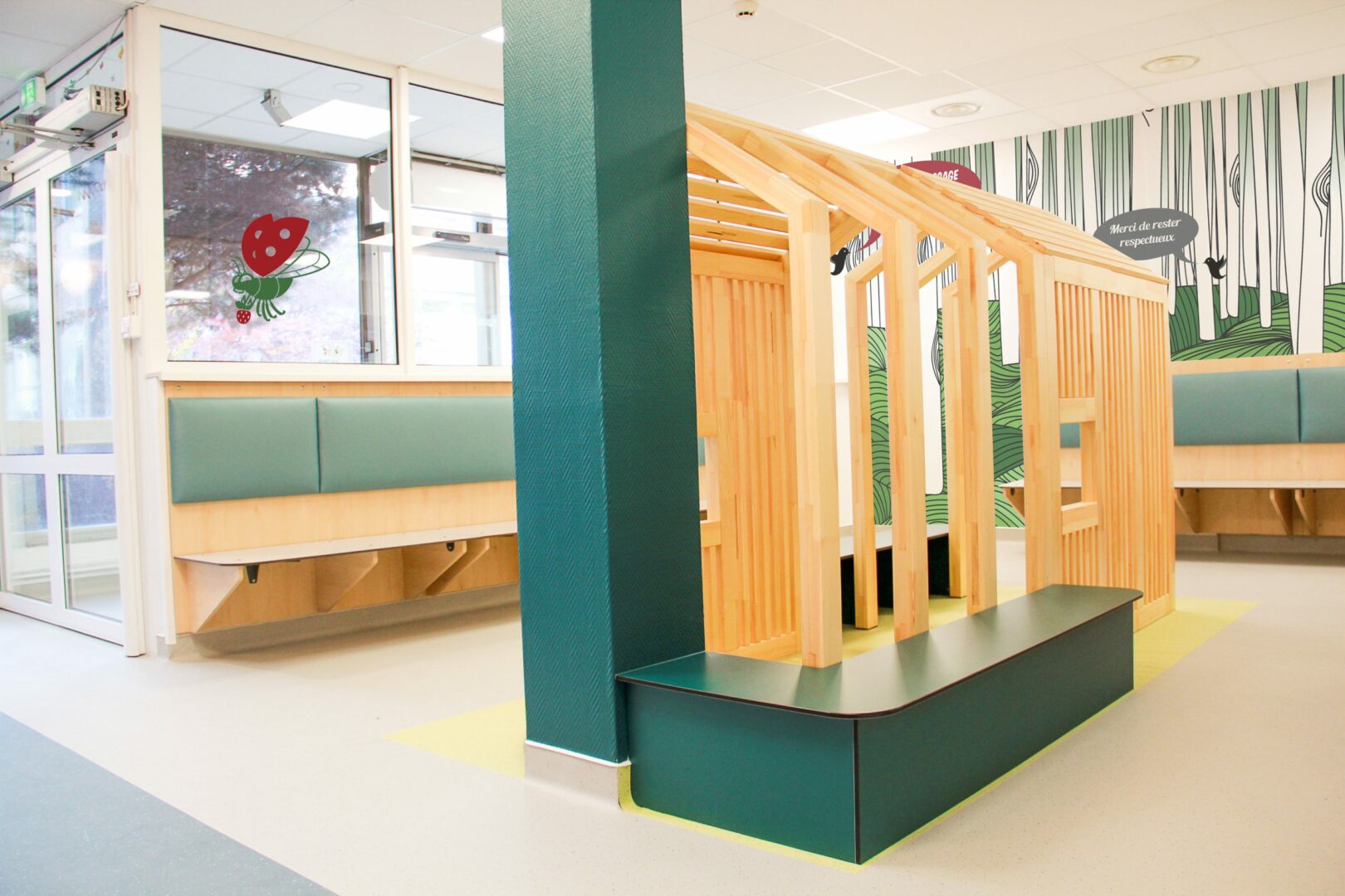 Accueil de l'Hôpital d'enfants (Nancy) - vue 2
